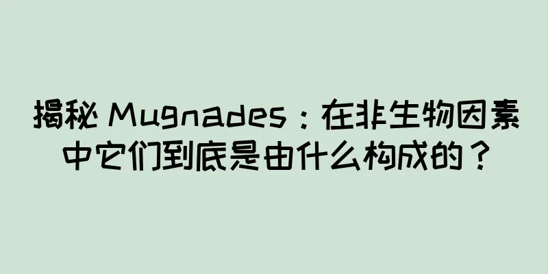 揭秘 Mugnades：在非生物因素中它们到底是由什么构成的？