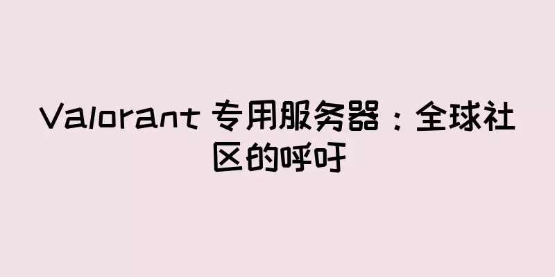Valorant 专用服务器：全球社区的呼吁